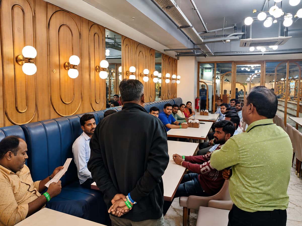 NK Enterprise team meeting